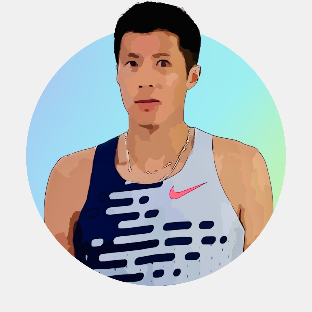 Martin Larvia running